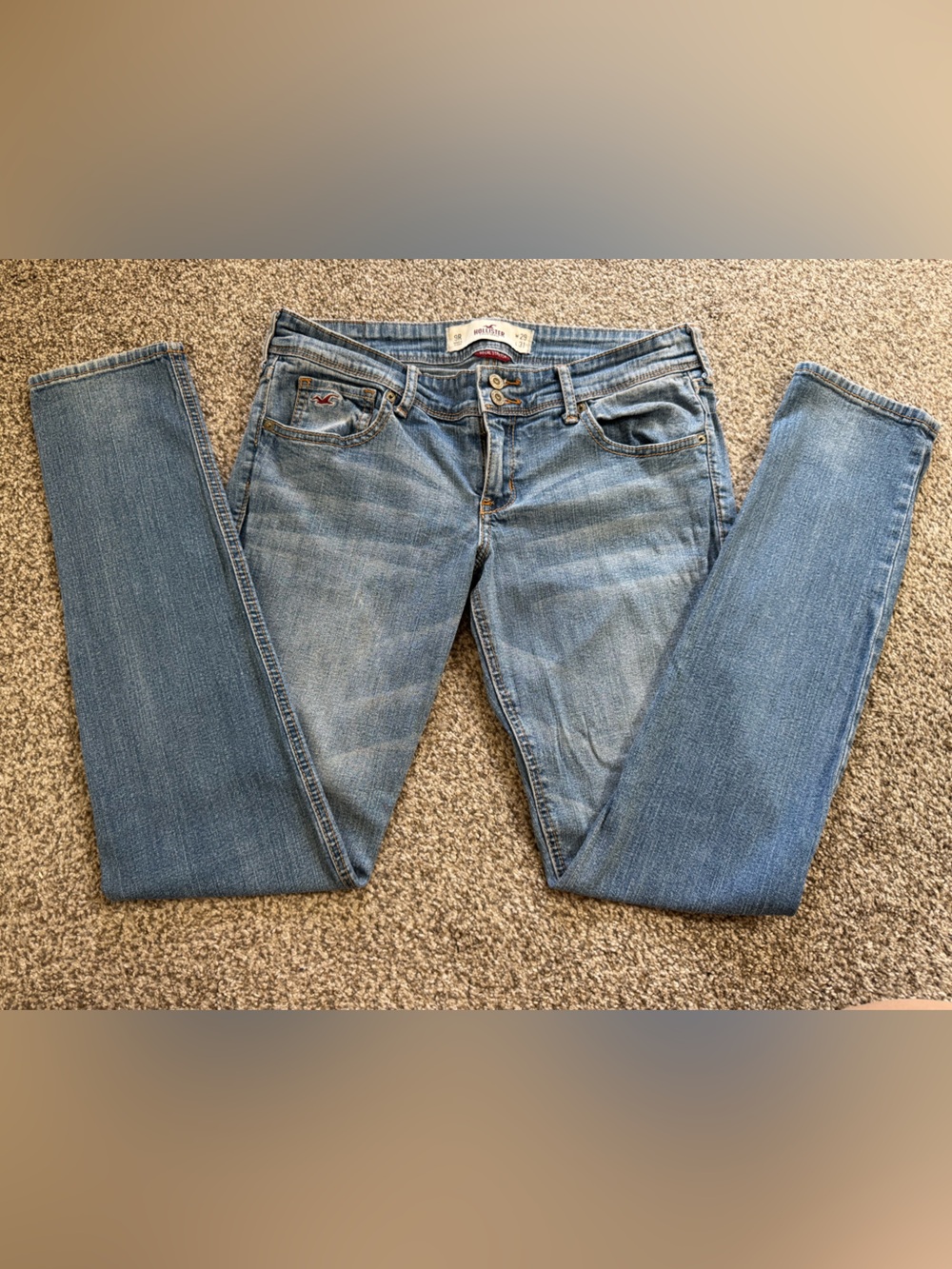 Vintage Y2K Hollister Low Rise Bootcut Jeans - Size 9R